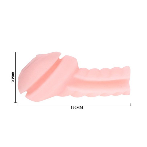 Чёрно-розовый вибромастурбатор в колбе Baile Console master BM-00900T36