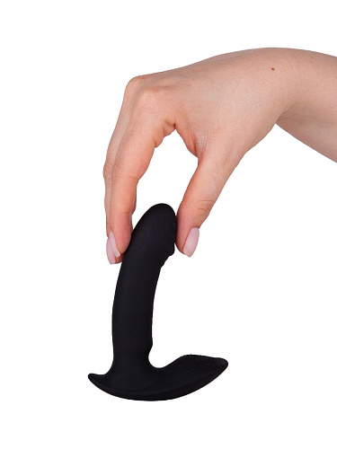 Чёрный массажёр простаты с вибрацией Сумерки богов 752-13 BX DD