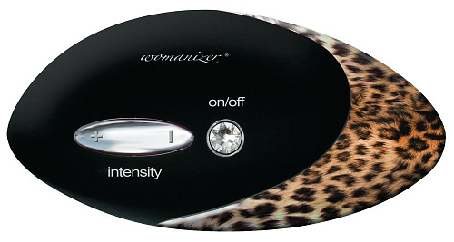 Чёрный-леопард вакуумный стимулятор клитора с двумя сменными насадками Womanizer W500 Pro 0584290