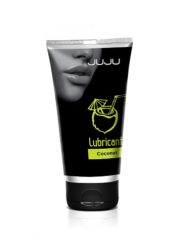 Съедобный лубрикант с ароматом кокоса JuJu 7487JU (50 мл)