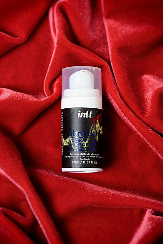 Массажный гель с необычным ароматом и эффектом вибрации INTT VIBRATION Vodka mixed with energy drink FU32