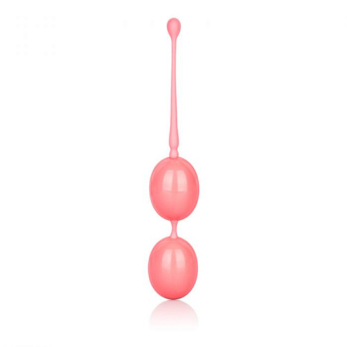Розовые вагинальные шарики California Exotic Novelties Weighted Kegel Balls SE-1326-05-2