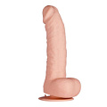 Телесный фаллоимитатор Dream Toys PURRFECT SILICONE DELUXE DONG 8.5INCH 21035