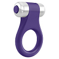 Эрекционное виброкольцо ежевичного цвета OVO B1 PURPLE
