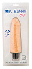 Большой вибратор телесного цвета ToyFa Mr.Baton Soft №14 871014 (20 см)