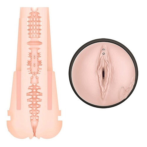 Мастурбатор-вагина телесного цвета с подогревом Pornstar Pussy Alexis Amore  PSS-010