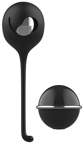 Чёрное виброяйцо с пультом управления ML Creation Remote Cherry ML-RC-S-BLK