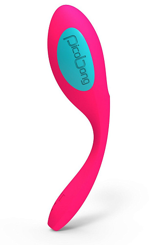 Розовый вибростимулятор с управлением при помощи смартфона PicoBong DIVER EGG VIBE PB3637