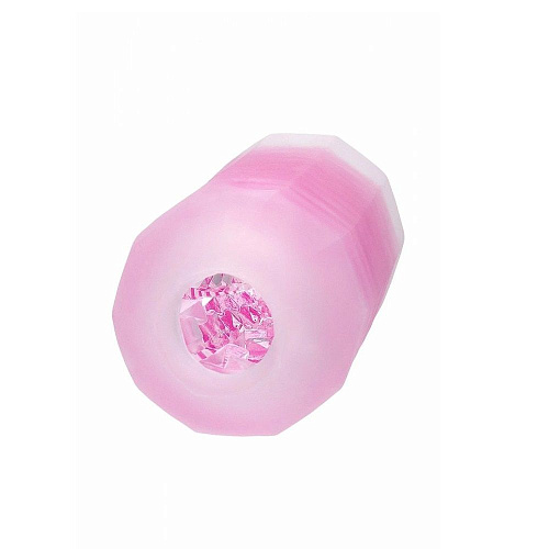 Розовый мастурбатор Tenga SPINNER Brick SPN-006