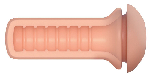 Мастурбатор-анус телесного цвета с силиконовыми кольцами Pipedream Fill My Tight Ass RD403