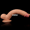 Реалистичный фаллоимитатор телесного цвета на присоске Lovetoy LV2205 (25,4 см)