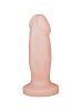 Телесная анальная пробка-фаллос LOVETOY (А-Полимер) 446900 (12 см)