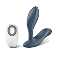 Серый массажёр простаты We-vibe Vector SNVCSG6