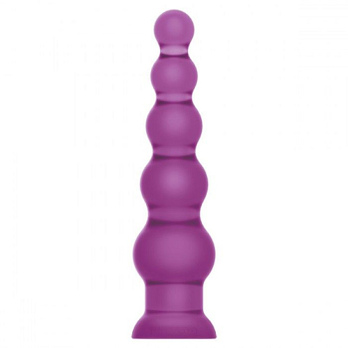 Фиолетовая анальная ёлка для в комплекте с бит-адаптером Drilldo DD-003-PUR (20 см)
