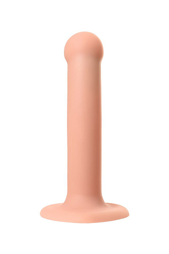 Телесный фаллос на присоске Strap-on-me Silicone Bendable Dildo S 6013090 (17 см)