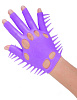 Фиолетовая перчатка для мастурбации Pipedream Luv Glove PD1446-12
