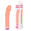 Телесный вибратор-реалистик с загнутой головкой Bior toys Sexy Friend SF-70222 (22,5 см)
