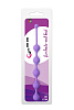 Фиолетовая анальная цепочка Dream Toys SEE YOU FIVE BEADS ANAL 21222 (28,1 см)