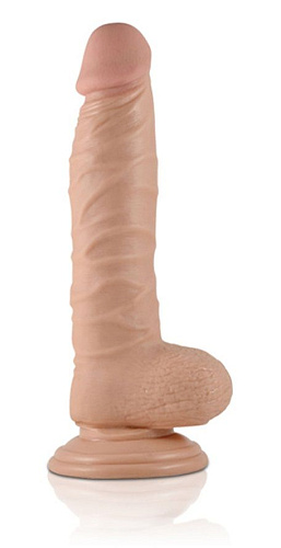 Телесный реалистичный фаллоимитатор Lovetoy 8.5 Real Extreme Dildo 350041 (22 см)