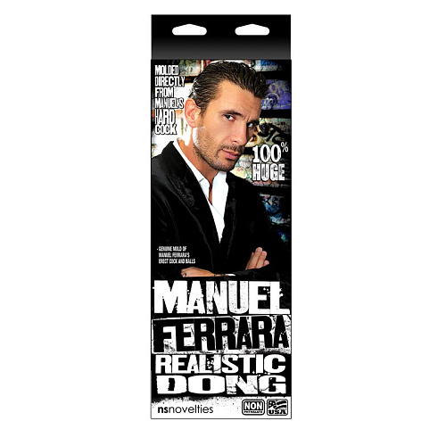 Реалистичный фаллоимитатор телесного цвета NS Novelties Manuel Ferrara NSN-0810-01 (20,3 см)