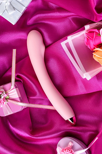 Розовый вибромассажёр Eromantica Kristen 230203 (22,5 см)