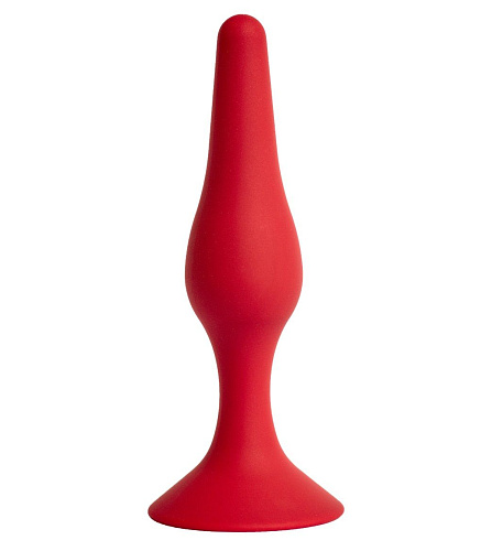 Бордовая анальная пробка Le Frivole Gravity M 05523M (11 см)