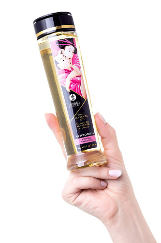 Массажное масло с ароматом розы Shunga Aphrodisia 1200 (240 мл)