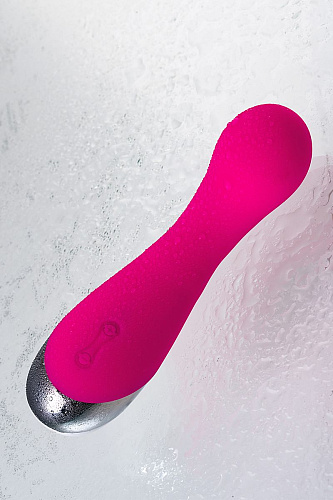 Розовый вибратор ToyFa L EROINA 561006 (15 см)