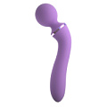 Фиолетовый двусторонний вибростимулятор Pipedream Duo Wand Massage-Her PD4940-12 (19,6 см)
