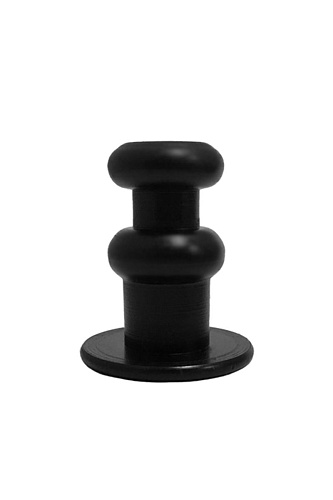 Чёрный адаптер Vac-U-Lock для насадок к секс-машинам LoveMachines FMA0114