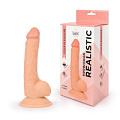 Реалистичный телесный фаллоимитатор Bior toys Erowoman ER-30057