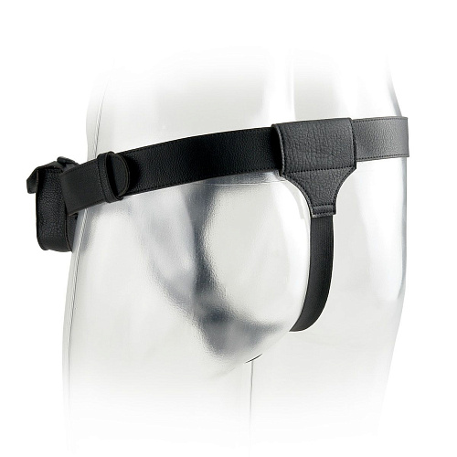 Чёрные мужские трусы с электростимуляцией Pipedream Shock Therapy Shock Jock PD3725-02