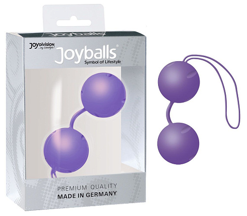 Фиолетовые вагинальные шарики Joy Division Joyballs Trend 15034