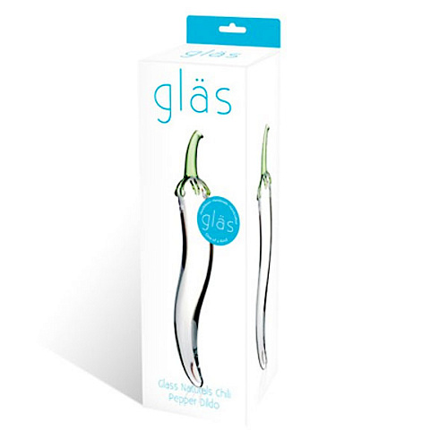 Стеклянный прозрачный перчик Glas Naturals Chilly Pepper GLAS-87