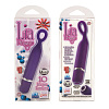 Фиолетовый мини-вибромассажёр California Exotic Novelties LIA MINI MASSAGER PLEASURE O SE-4559-42-3 (11,5 см)