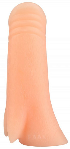 Телесная анальная втулка в виде поросячьего пятачка Сумерки богов 1015-38 BX DD (23 см)