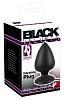Анальная чёрная вибровтулка с 10 режимами вибрации Orion 0587907 (13 см)