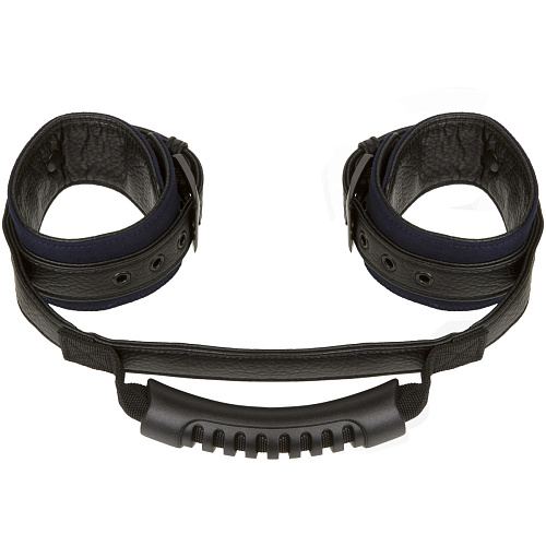 Поножи James Deen Black   Blue Right There Doc Johnson 8125-20-BX