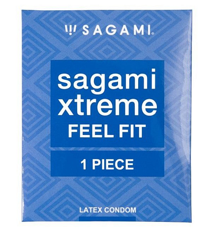 Презерватив Sagami Xtreme FEEL FIT 3D №1 (1 шт)