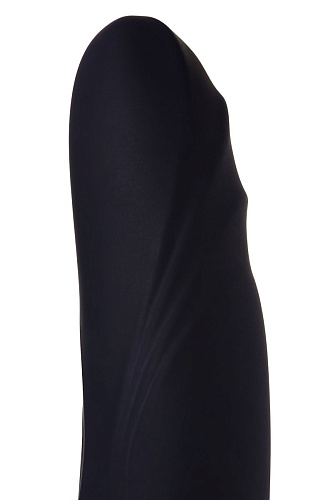 Чёрный вибратор с клиторальным отростком WANAME Thunder 481003 (24,2 см)