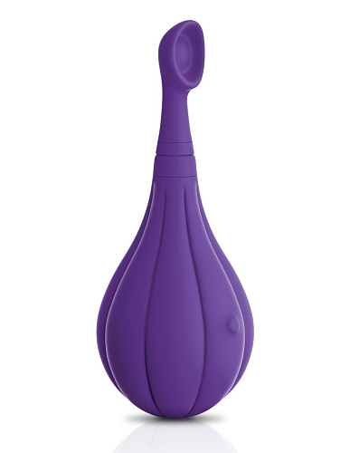 Фиолетовый вибростимулятор с 3 насадками Pipedream Focus Sonic Vibrator JJ10503