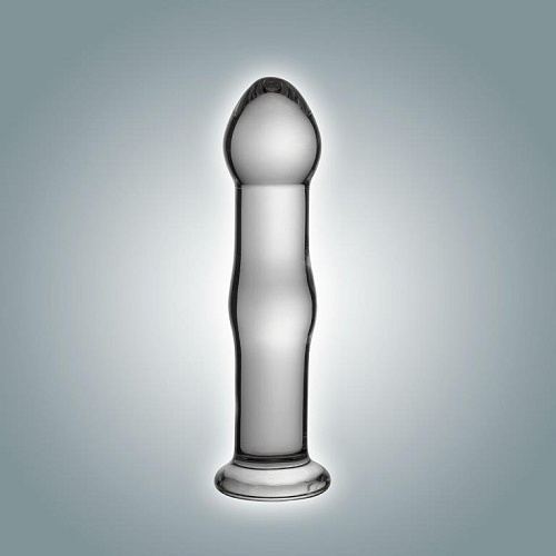 Анальная втулка-фаллоимитатор из стекла Сумерки богов 0009 BX DD (14 см)