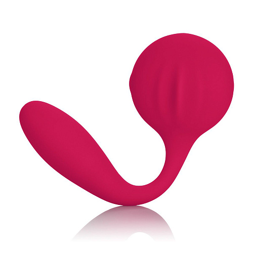 Красный перезаряжаемый вибромассажёр California Exotic Novelties Silhouette S8 SE-4590-30-3