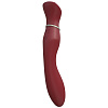 Бордовый вибратор с screen-touch управлением Viotec MIRACLE CHANCE 1806P1 (21 см)