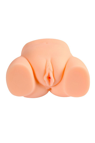 Телесный реалистичный полуторс с двумя любовными тоннелями Xise XS-MA50005