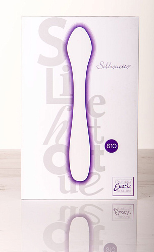 Фиолетовый перезаряжаемый вибратор California Exotic Novelties Silhouette S10 SE-4591-35-3 (16,5 см)