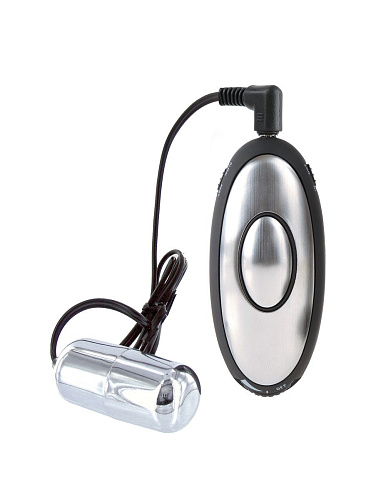 Пулька для электростимуляции Pipedream Shock Therapy Silver Bullet PD3724-06