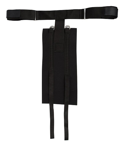 Черная сбруя на предплечья с фиксацией рук Torso Restraints Orion 05336960000