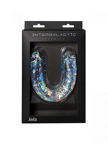 Прозрачный двусторонний фаллоимитатор Lola toys Eternity 7080-08lola (29,5 см)