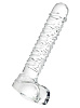 Стеклянный прозрачный фаллоимитатор Sexus Sexus Glass 912297
